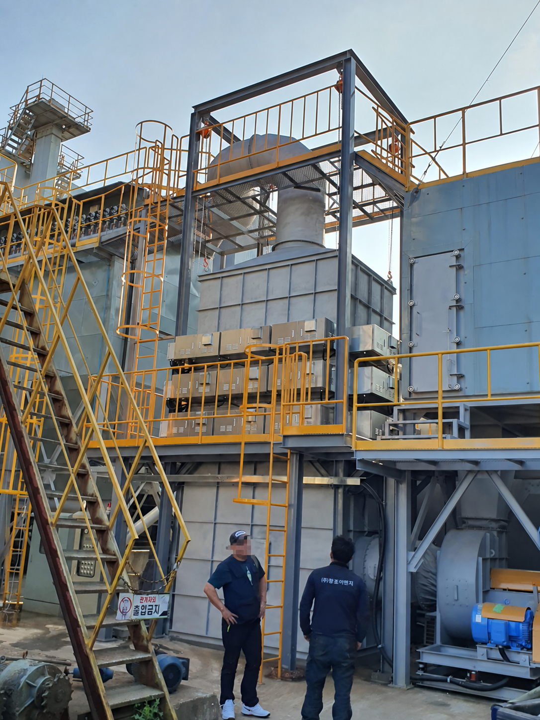 Paju, Gyeonggi-do Plasma Odor Abatement Facility Installation installation photo 4