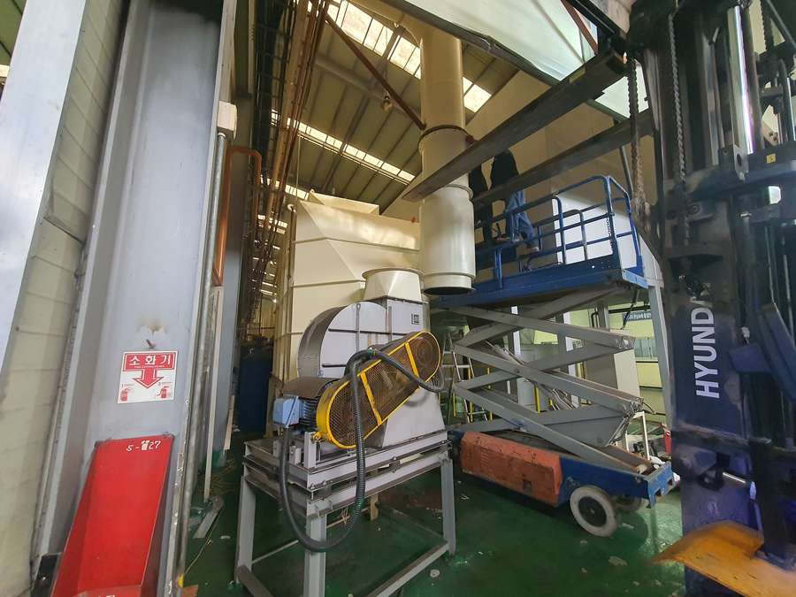 충남 천안시 A/C TOWER 설치공사 시공 사진 3