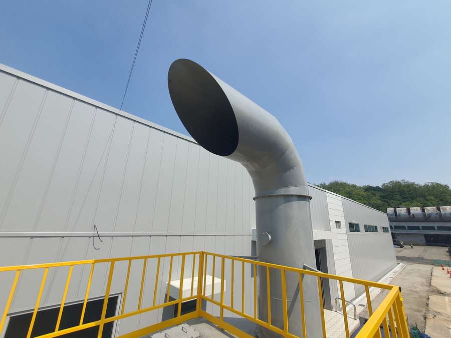 수원 A/C TOWER 설치공사 시공 사진 7
